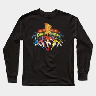 Mighty Morphin Power Rangers Long Sleeve T-Shirt